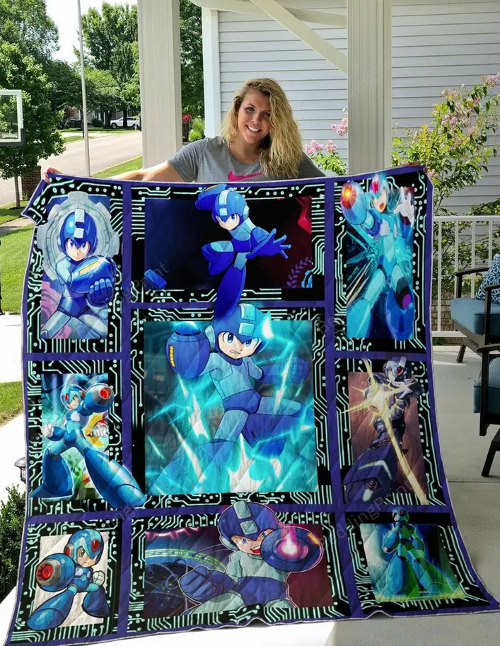 Mega Man Quilt Blanket